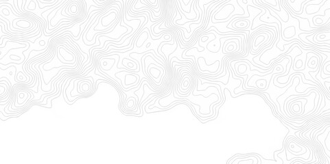 Pattern with lines and dots The stylized height of the topographic map contour in lines and contours isolated on transparent. Black and white topography contour lines map isolated on white background.