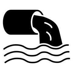 Water Waste Pipe Vector