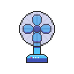 Pixel art Electric Fan game asset design