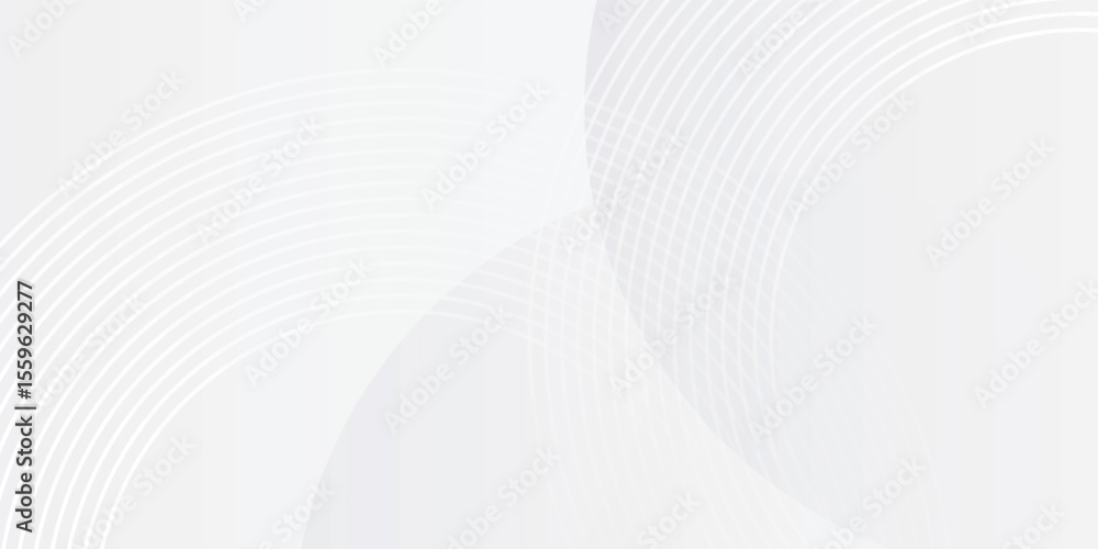 Poster White geometric abstract background overlap layer on bright space with lines effect decoration. Modern graphic design vector eps10