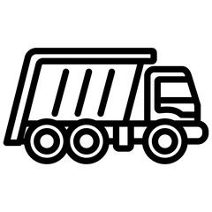 hoarding cleanup line icon