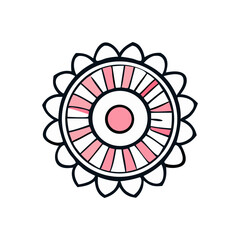 Ornamental luxury mandala pattern