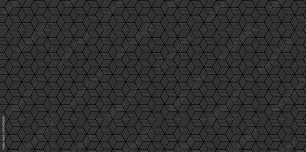 Poster vector geometric diagonal fabric waves seamless line texture. seamless pattern abstract geometric wi