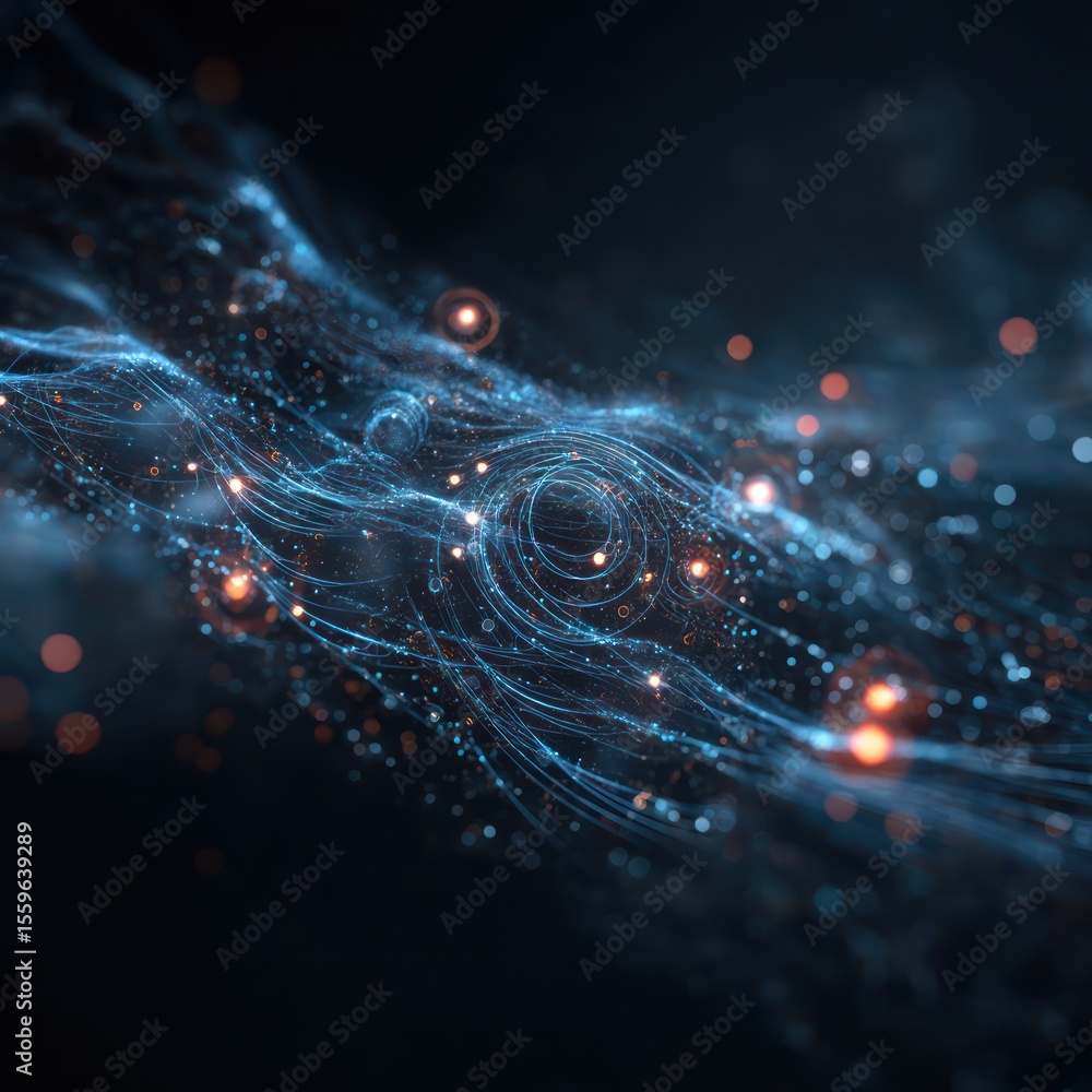 Poster ai-powered system offering real-time analytics for smart business decision-making and forecasting.