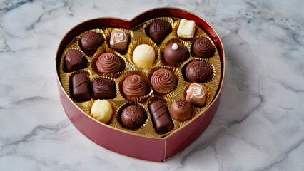 World Chocolate Day celebration. Assorted chocolate treats on a dark background. Sweetness, indulgence, and dessert temptation.