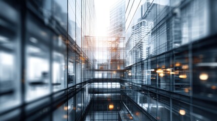 Modern city architecture