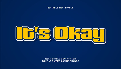 Editable retro style text effects