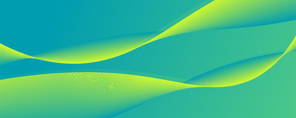 vector Abstract background light green modern corporate concept with light yellow color pattern can be edited wavy. modern. eps10