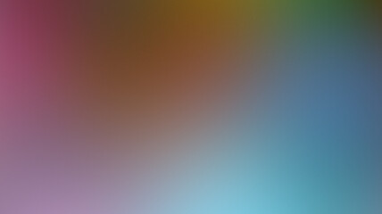 Abstract multicolor gradient background with smooth blend of warm and cool color tones