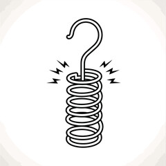 Troubled Spring with Hook