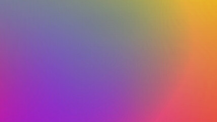 Vibrant abstract gradient background with purple blue green orange and yellow color transitions
