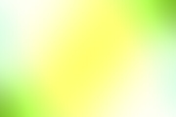 Vibrant gradient of green and yellow colors creates a soft smooth blended design