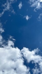 Fototapeta premium sky, cloudy, background, wallpaper, blue, white.