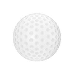 golf ball isolated on white