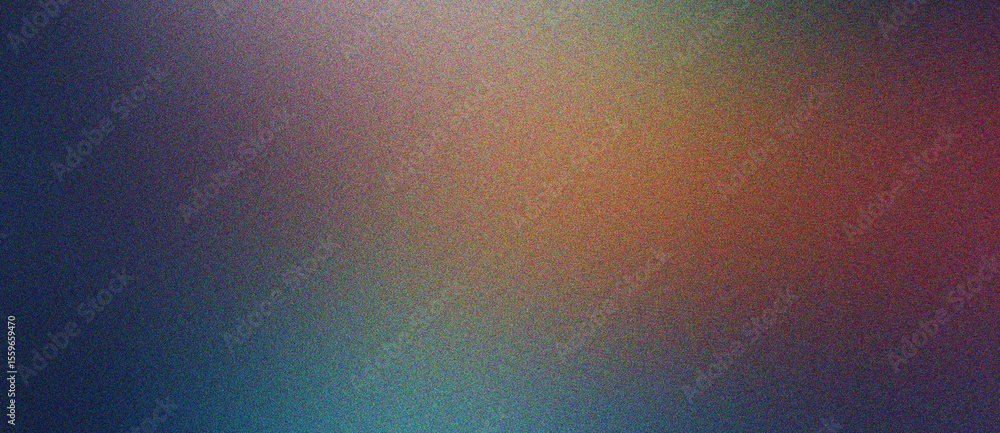 Poster silver, cyan and khaki gradient artistic grain noise texture background featuring soft blurred fade 