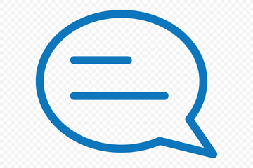 Comment Icons Vector . comments vector flat icon .  message talk bubble, communication, Conversation, icons .