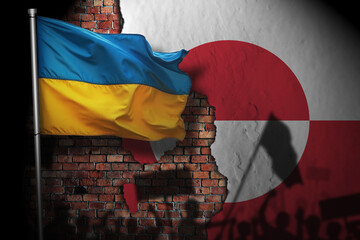 Relations between ukraine and greenland © Hapelinium