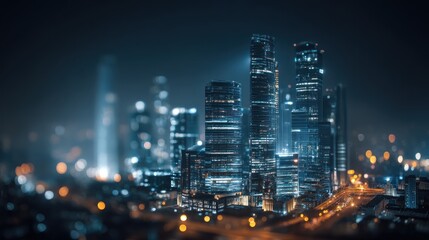 Cityscape night