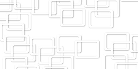 Abstract illustration of randomly arranged gray rectangle frames, Abstract seamless modern white and gray color technology concept geometric line.squares shapes with line technology line vector .