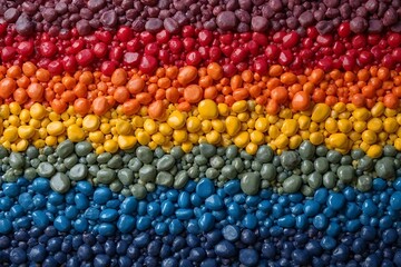 colorful wool texture