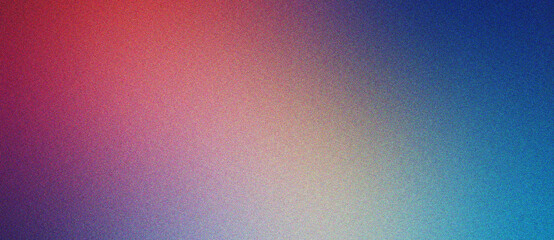 silver, cyan and coral Gradient subtle noise texture background with smooth grain overlay and faded blurred fade suitable for marketing materials and product displays