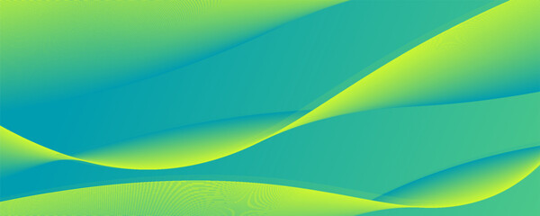 abstract green yellow wave abstract, background design color style