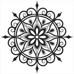 Vector doodle mandala . Ornamental luxury mandala Mandala Line Illustration . various mandala . Mandala Pattern Designs . Henna mandala. Mehndi style. Decorative pattern in oriental style.	