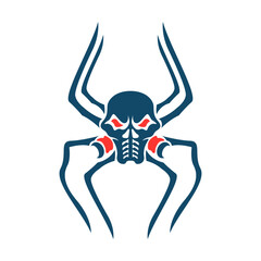 Spider logo icon design