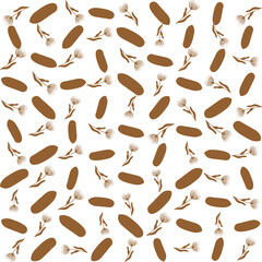 Seamless botanical design with tropical hibiscus and monstera. Perfect for vibrant summer backgrounds, wallpapers, fabric, and creative surface patterns