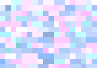 Fototapeta premium モザイク タイル グラデーション 背景素材 ピンク