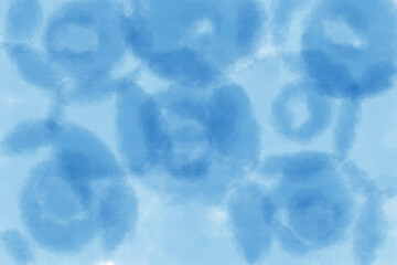 やさしい和柄の藍色背景素材