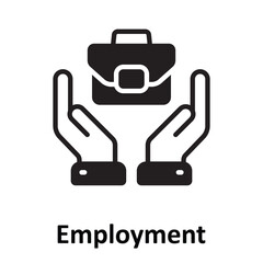Obraz premium Employment Vector Icon which can easily modify or edit