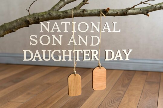 Celebrate national son and daughter day with family love