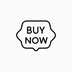 buy now icon fully editable vector template
