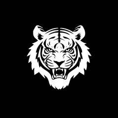 Fierce Majesty: The Monochrome Tiger