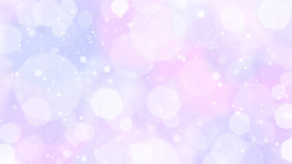 パステルカラーの円形による模様