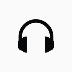 headphone icon headset sign design