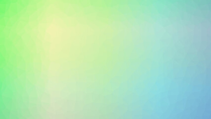 緑色のグラデーションのポリゴン背景