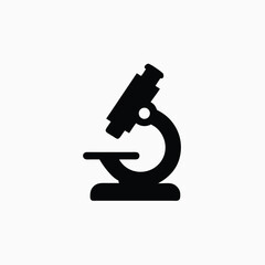 microscope icon sign design