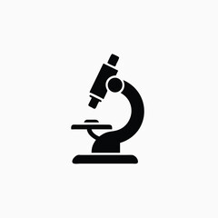 microscope icon sign design