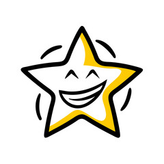 Star Smile Icon