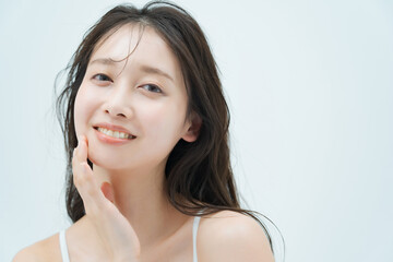 しっとりとした雰囲気の美容イメージ