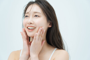 しっとりとした雰囲気の美容イメージ