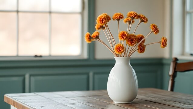 vase with flowers - Powered by Adobe