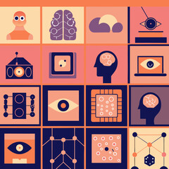 vector illustration of  technology