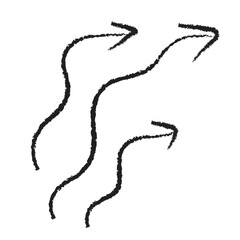 Hand-Drawn Wavy Arrows  Dynamic Vector Illustrations for Design Projects