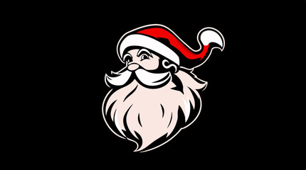 Cartoon Santa Claus Character Icon Collection – Christmas Vector