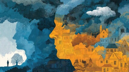 Climate change and mental health include increased anxiety, depression, and stress due to climate-induced disasters, requiring mental health support, community resilience, and 