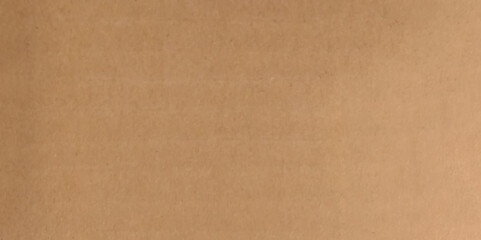 Brown paper texture background. Light brown kraft paper texture banner background. Vector illustration.
