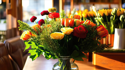 Flower shop florist bouquet arrangement decoration beauty